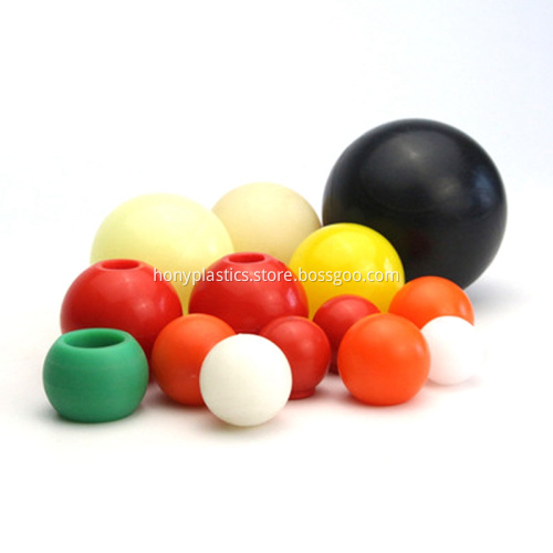 PA66 plastic solid ball
